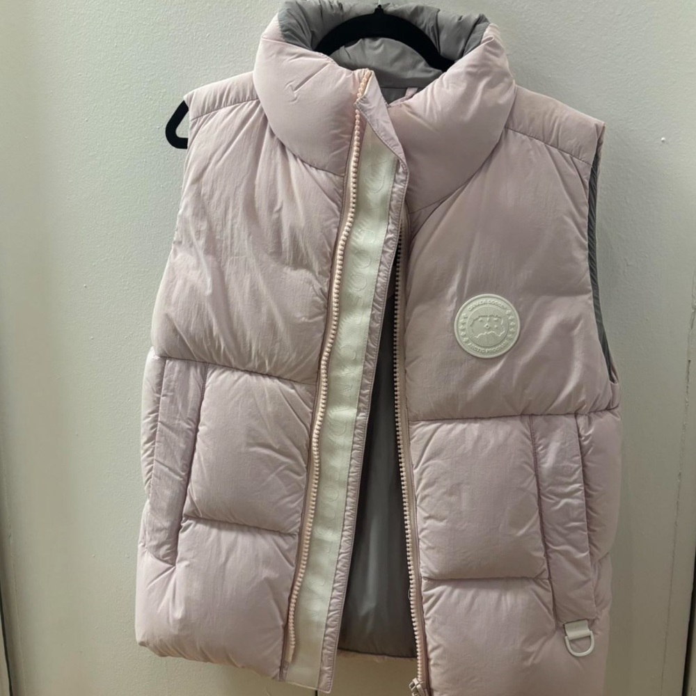 Canada Goose Pink Puffer Vest